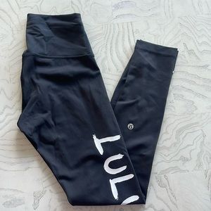 Lululemon_Wunder Train_High Rise_Ed Curtis Leggings_size 4